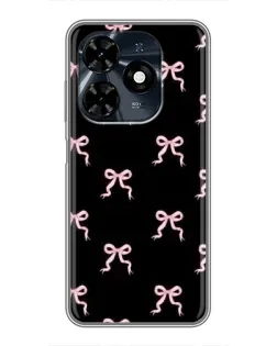 Чехол для TECNO Spark 20c с картинкой «Бант-цветок» Чехол для TECNO Spark 20c с картинкой «Бант-цветок»