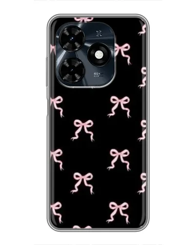 Чехол для TECNO Spark 20c с картинкой «Бант-цветок» Чехол для TECNO Spark 20c с картинкой «Бант-цветок»