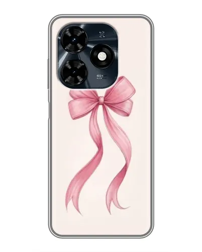Чехол для TECNO Spark 20c с картинкой «Розовый бант» Чехол для TECNO Spark 20c с картинкой «Розовый бант»