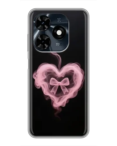 Чехол для TECNO Spark 20c с картинкой «Дымчатое сердце» Чехол для TECNO Spark 20c с картинкой «Дымчатое сердце»