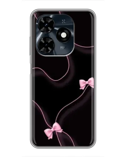Чехол для TECNO Spark 20c с картинкой «Розовые ленты» Чехол для TECNO Spark 20c с картинкой «Розовые ленты»