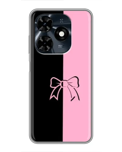 Чехол для TECNO Spark 20c с картинкой «Половинки банта» Чехол для TECNO Spark 20c с картинкой «Половинки банта»