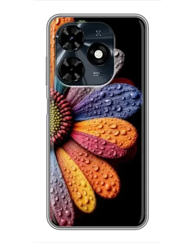 Чохол для TECNO Spark 20c з картинкою «Райдужна квітка» Чохол для TECNO Spark 20c з картинкою «Райдужна квітка»