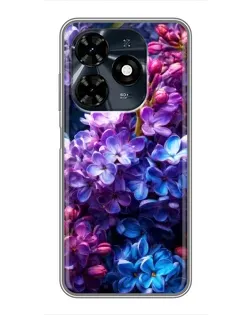 Чохол для TECNO Spark 20c з картинкою «Бузковий цвіт»