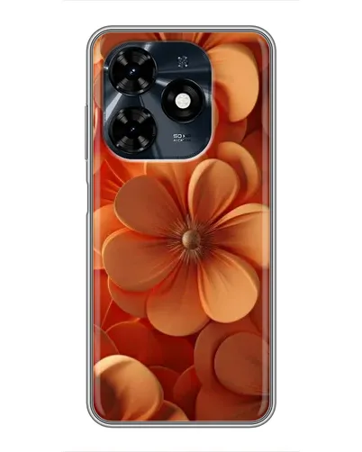 Чохол для TECNO Spark 20c з картинкою «Помаранчева макро квітка» Чохол для TECNO Spark 20c з картинкою «Помаранчева макро квітка»