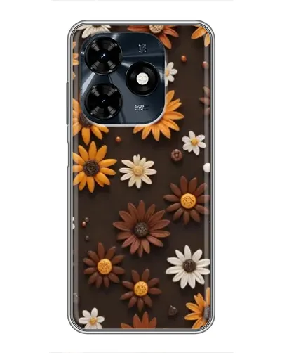 Чохол для TECNO Spark 20c з картинкою «Візерунок з маленьких соняшників» Чохол для TECNO Spark 20c з картинкою «Візерунок з маленьких соняшників»