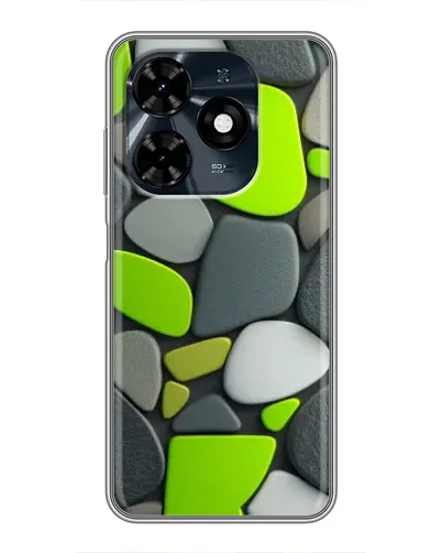 Чехол для TECNO Spark 20c с картинкой «Яркая неоновая галька» Чехол для TECNO Spark 20c с картинкой «Яркая неоновая галька»