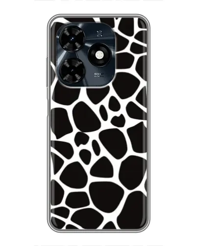 Чехол для TECNO Spark 20c с картинкой «Черно-белый жираф» Чехол для TECNO Spark 20c с картинкой «Черно-белый жираф»