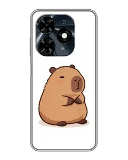 Чехол для TECNO Spark 20c с картинкой «Толстенькая капибара» Чехол для TECNO Spark 20c с картинкой «Толстенькая капибара»