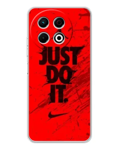 Чехол для TECNO Spark 30 Pro с картинкой «Nike Just Do It» Чехол для TECNO Spark 30 Pro с картинкой «Nike Just Do It»