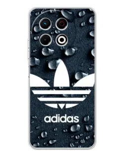Чехол для TECNO Spark 30 Pro с картинкой «Adidas Trefoil Blue» Чехол для TECNO Spark 30 Pro с картинкой «Adidas Trefoil Blue»