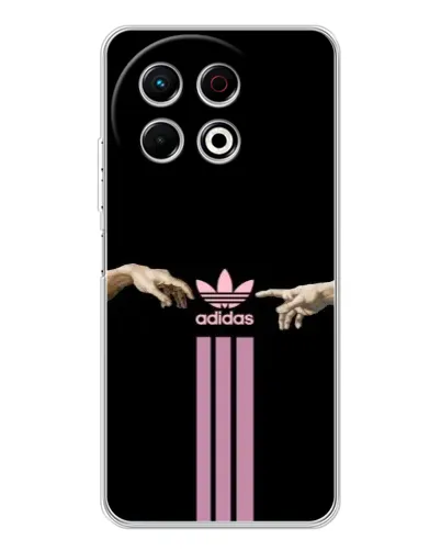 Чехол для TECNO Spark 30 Pro с картинкой «Adidas Hands»
