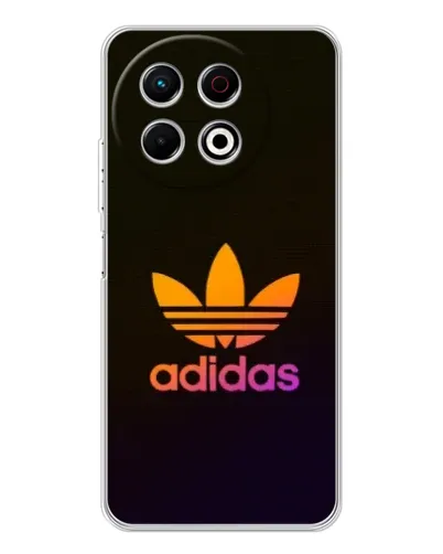Чехол для TECNO Spark 30 Pro с картинкой «Градиент Adidas»