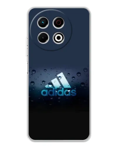 Чехол для TECNO Spark 30 Pro с картинкой «Adidas Water Drops»
