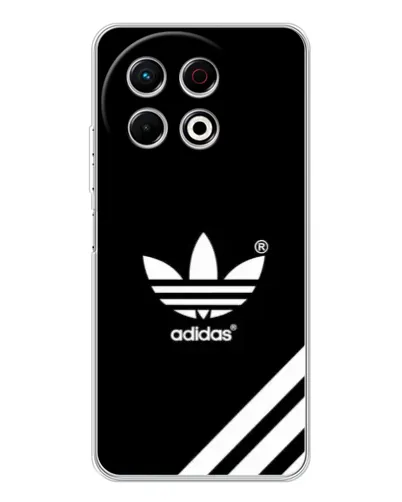 Чехол для TECNO Spark 30 Pro с картинкой «Adidas с диагональными полосами»