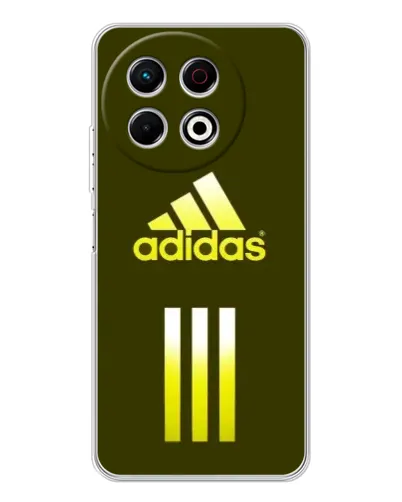 Чехол для TECNO Spark 30 Pro с картинкой «Оливковый градиент Adidas»