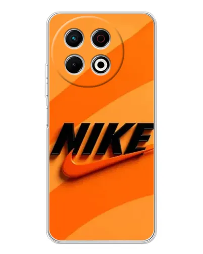Чехол для TECNO Spark 30 Pro с картинкой «Оранжевый драйв Nike» Чехол для TECNO Spark 30 Pro с картинкой «Оранжевый драйв Nike»
