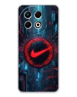 Чехол для TECNO Spark 30 Pro с картинкой «Техногенный стиль Nike»
