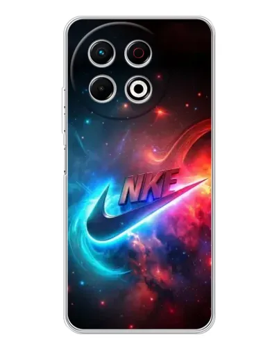 Чехол для TECNO Spark 30 Pro с картинкой «Огненный логотип Nike» Чехол для TECNO Spark 30 Pro с картинкой «Огненный логотип Nike»