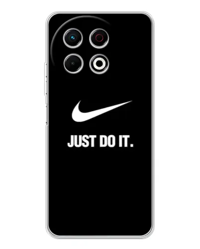 Чехол для TECNO Spark 30 Pro с картинкой «Классический принт Nike» Чехол для TECNO Spark 30 Pro с картинкой «Классический принт Nike»