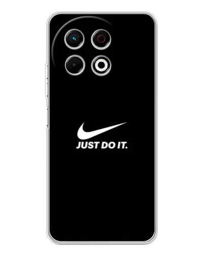 Чехол для TECNO Spark 30 Pro с картинкой «Минимализм от Nike» Чехол для TECNO Spark 30 Pro с картинкой «Минимализм от Nike»