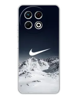 Чехол для TECNO Spark 30 Pro с картинкой «Nike — зимние горы»