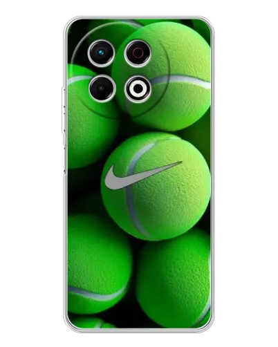 Чехол для TECNO Spark 30 Pro с картинкой «Теннисные мячи Найк» Чехол для TECNO Spark 30 Pro с картинкой «Теннисные мячи Найк»