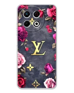Чехол для TECNO Spark 30 Pro с картинкой «Цветочный Louis Vuitton» Чехол для TECNO Spark 30 Pro с картинкой «Цветочный Louis Vuitton»