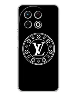 Чехол для TECNO Spark 30 Pro с картинкой «LV — печать стиля»