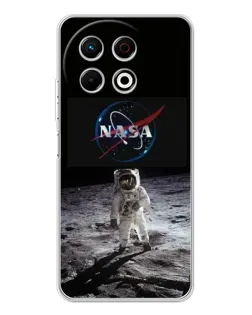 Чехол для TECNO Spark 30 Pro с картинкой «Астронавт на Луне» Чехол для TECNO Spark 30 Pro с картинкой «Астронавт на Луне»