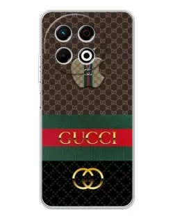 Чехол для TECNO Spark 30 Pro с картинкой «Gucci — брендированный десерт»