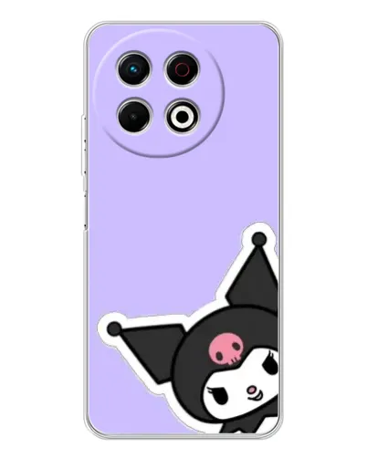 Чехол для TECNO Spark 30 Pro с картинкой «Забавная Kuromi» Чехол для TECNO Spark 30 Pro с картинкой «Забавная Kuromi»