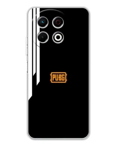 Чехол для TECNO Spark 30 Pro с картинкой «PUBG — вертикальные линии» Чехол для TECNO Spark 30 Pro с картинкой «PUBG — вертикальные линии»