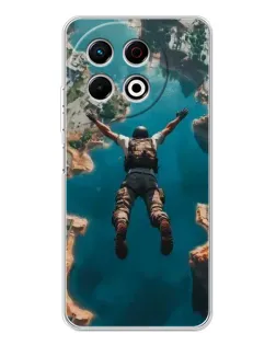 Чехол для TECNO Spark 30 Pro с картинкой «PUBG — свободное падение»