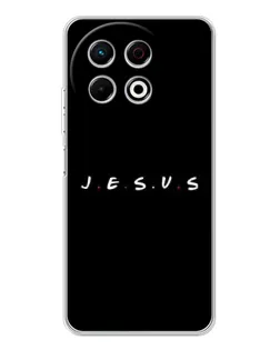 Чехол для TECNO Spark 30 Pro с картинкой «Точки веры J.E.S.U.S.»