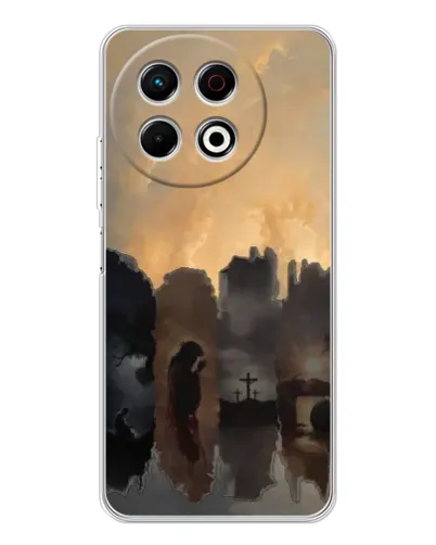 Чехол для TECNO Spark 30 Pro с картинкой «Дорога к вере»