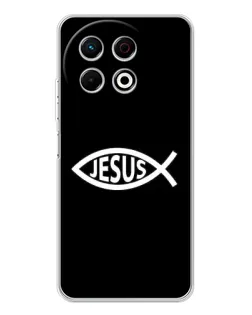 Чехол для TECNO Spark 30 Pro с картинкой «Классический Jesus»