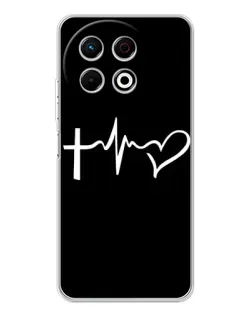 Чехол для TECNO Spark 30 Pro с картинкой «Пульс веры»