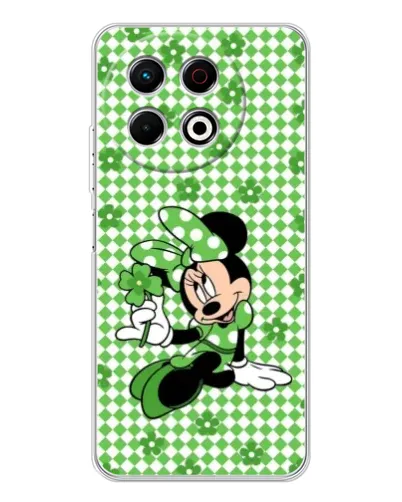 Чехол для TECNO Spark 30 Pro с картинкой «Mickey в клетку»