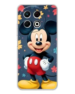 Чехол для TECNO Spark 30 Pro с картинкой «Осенний Mickey Mouse»