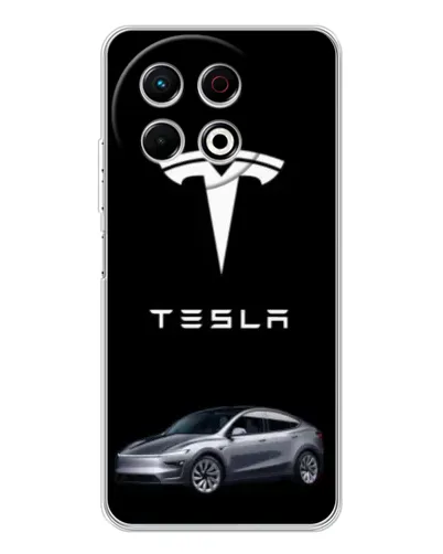 Чехол для TECNO Spark 30 Pro с картинкой «Tesla Model Y» Чехол для TECNO Spark 30 Pro с картинкой «Tesla Model Y»