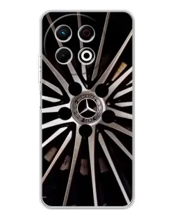 Чехол для TECNO Spark 30 Pro с картинкой «Диск Mercedes»