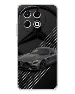 Чехол для TECNO Spark 30 Pro с картинкой «Mercedes AMG — графика»