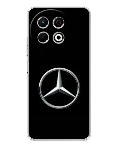 Чехол для TECNO Spark 30 Pro с картинкой «Mercedes классический лого»