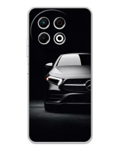 Чехол для TECNO Spark 30 Pro с картинкой «Свет фар Mercedes»