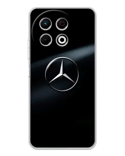 Чехол для TECNO Spark 30 Pro с картинкой «Mercedes на металле» Чехол для TECNO Spark 30 Pro с картинкой «Mercedes на металле»