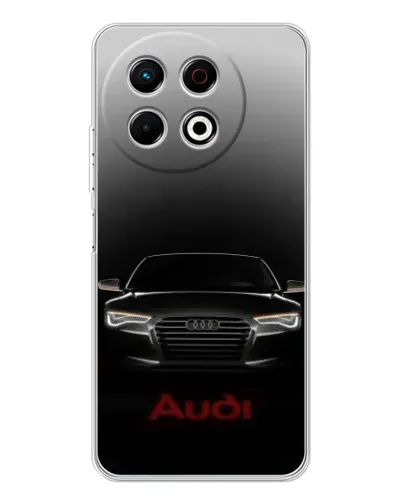 Чехол для TECNO Spark 30 Pro с картинкой «Audi — градиентный контур» Чехол для TECNO Spark 30 Pro с картинкой «Audi — градиентный контур»