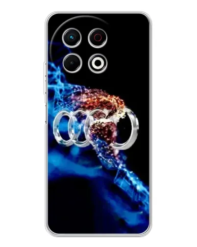 Чехол для TECNO Spark 30 Pro с картинкой «Энергия лого Audi» Чехол для TECNO Spark 30 Pro с картинкой «Энергия лого Audi»