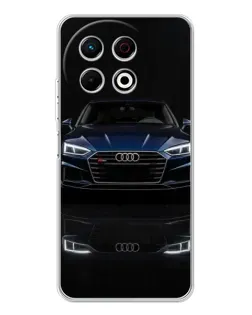 Чехол для TECNO Spark 30 Pro с картинкой «Audi — ночное отражение» Чехол для TECNO Spark 30 Pro с картинкой «Audi — ночное отражение»