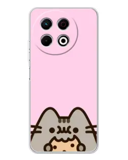 Чехол для TECNO Spark 30 Pro с картинкой «Pusheen и печенье» Чехол для TECNO Spark 30 Pro с картинкой «Pusheen и печенье»